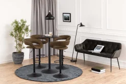 Barbord HOME4YOU Ibiza D60x105 cm svart ask