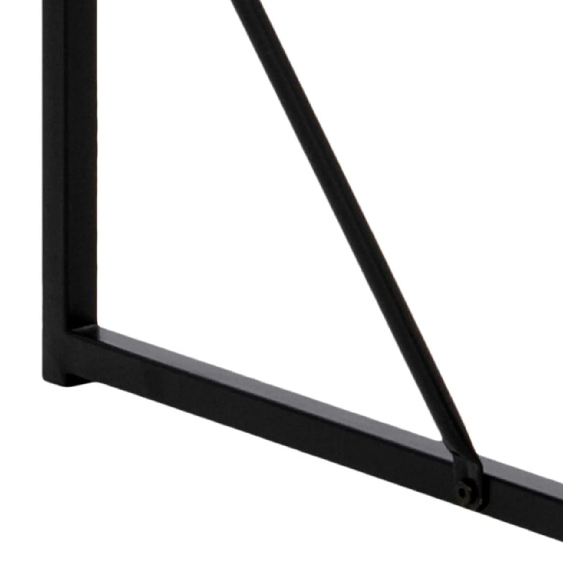 Barbord HOME4YOU Seaford 120x60x105 cm svart