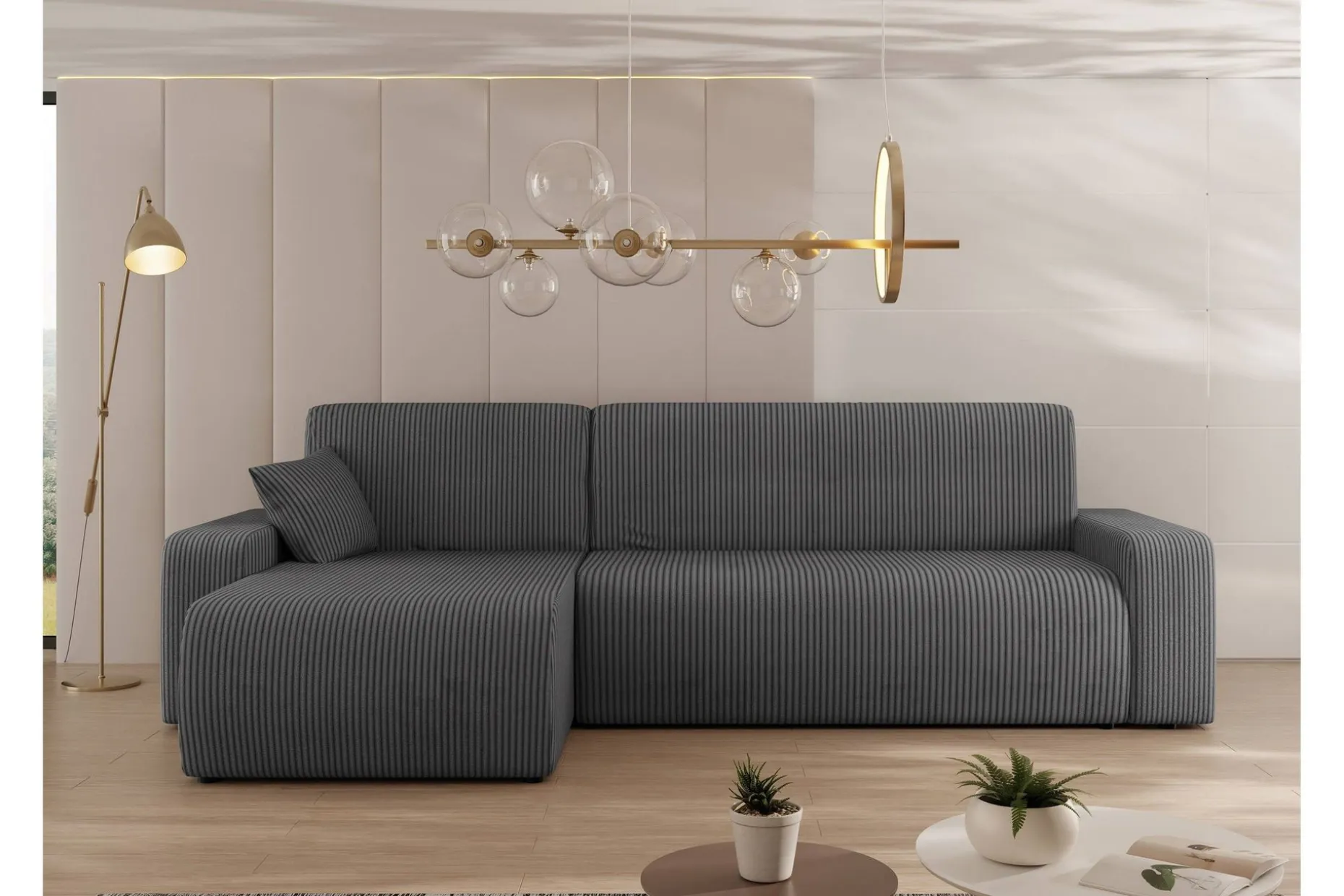 Barile Sofa med Divan 3-seter