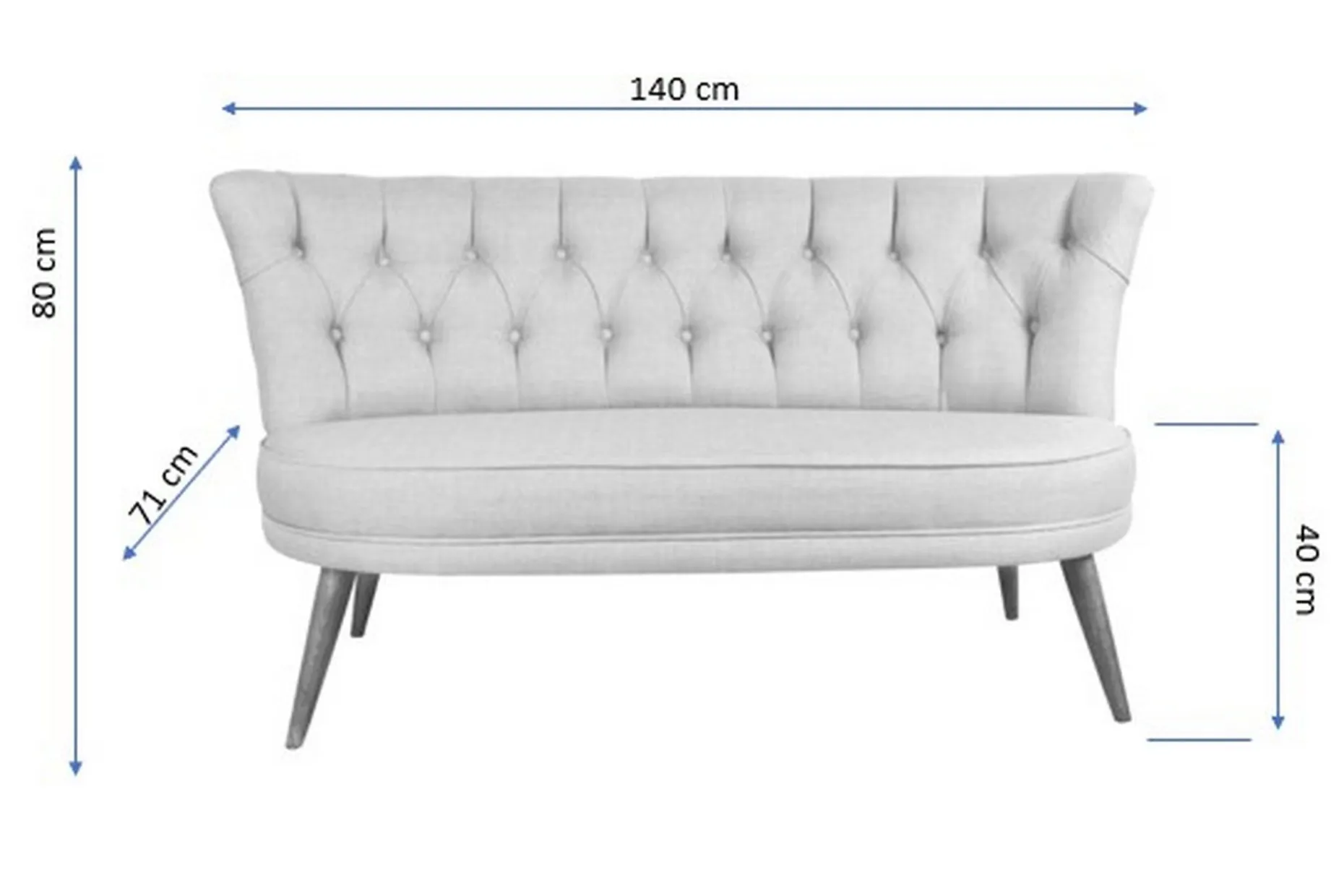 Barnello 2-Seter Sofa