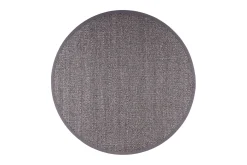 Barrakuda Matte Rund 200 cm Antrasitt