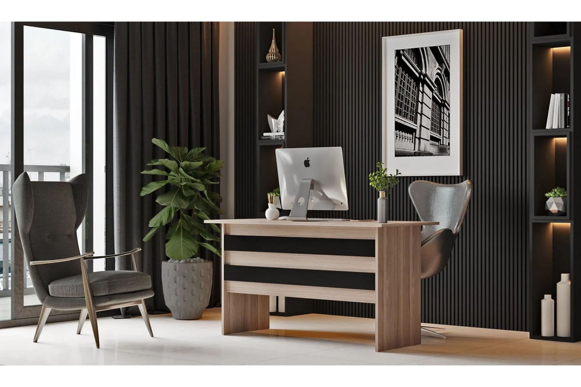Barrock Skrivebord 140 cm