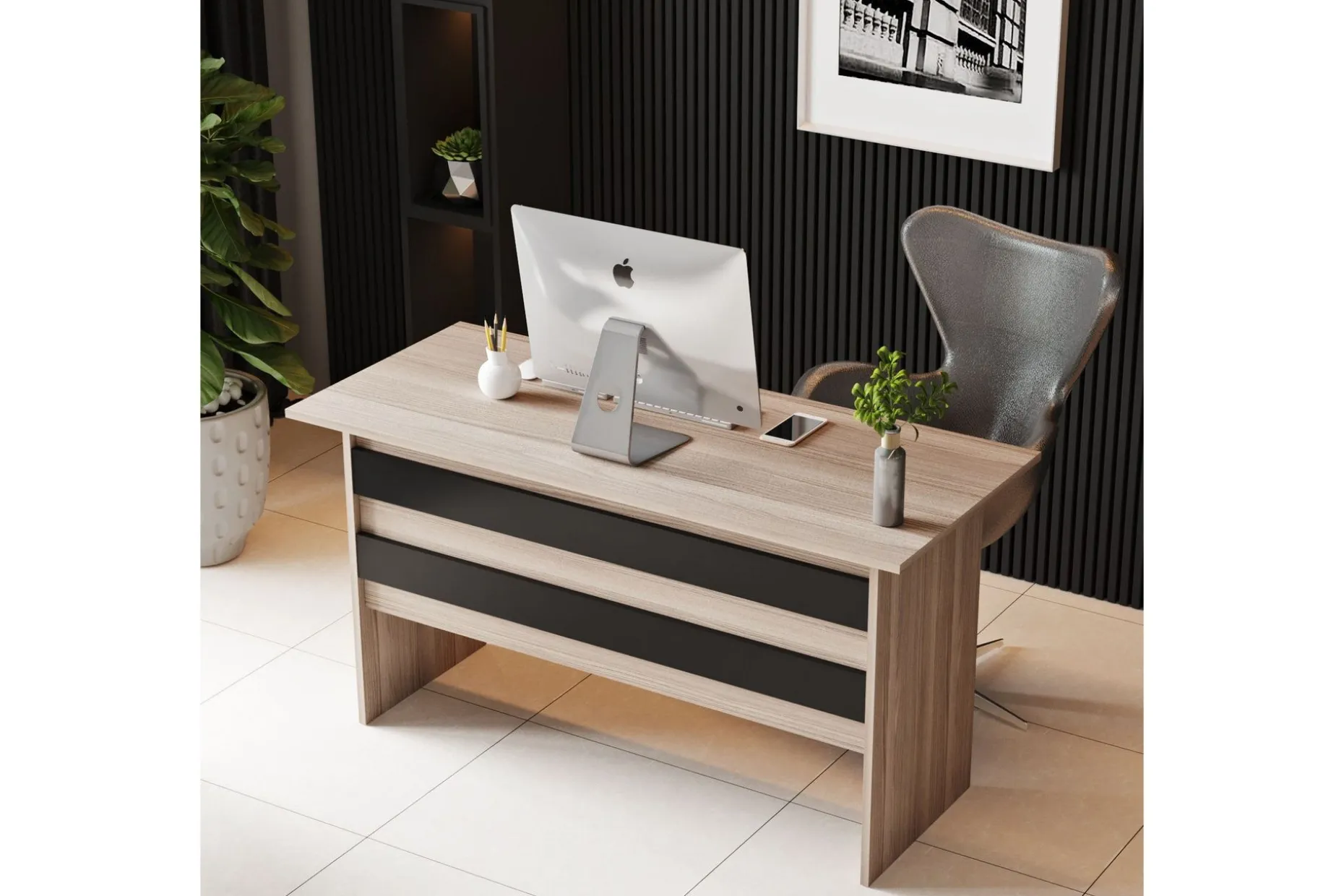 Barrock Skrivebord 140 cm