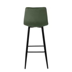 Barstol HOME4YOU Chilli 150x40xh80 cm, svart