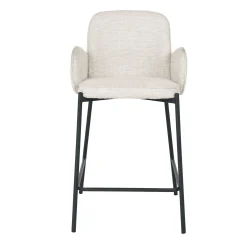 Barstol HOME4YOU Damen 80x40xh90 cm, Svart