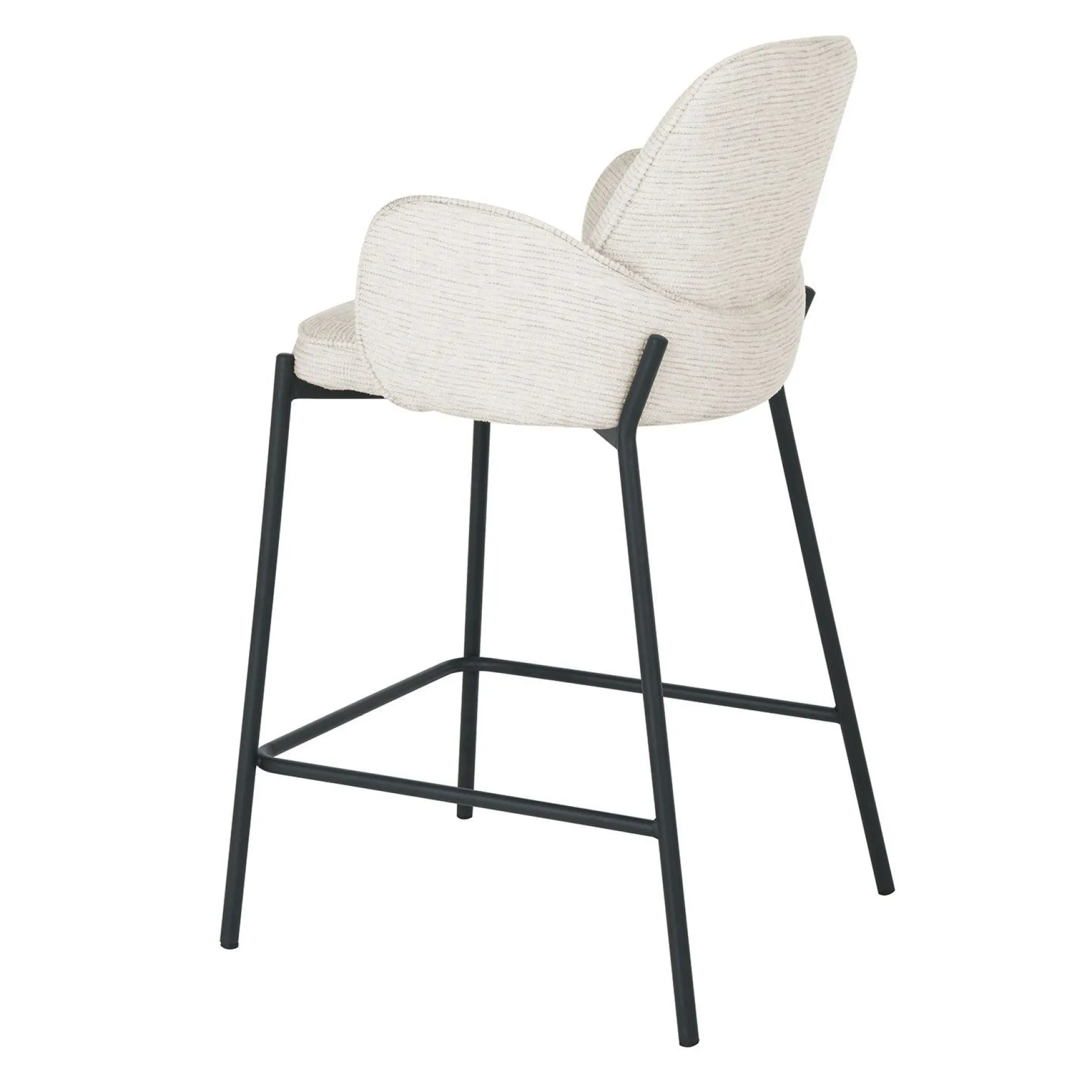 Barstol HOME4YOU Damen 80x40xh90 cm, Svart