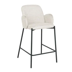 Barstol HOME4YOU Damen 80x40xh90 cm, Svart
