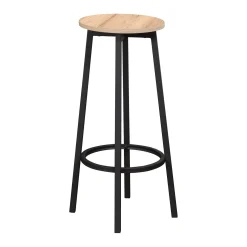 Barstol HOME4YOU Hannes 38x38x70 cm rustikk melamin