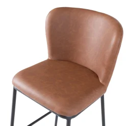 Barstol HOME4YOU Savoy 120x40xh75 cm, melamin med eikebark