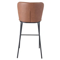 Barstol HOME4YOU Savoy 120x40xh75 cm, melamin med eikebark