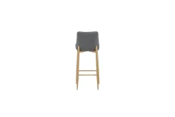 Barstol Plaza 2-pack Natur/Mørkgrå