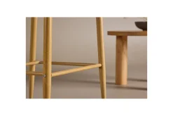 Barstol Plaza 2-pack Natur/Mørkgrå