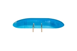 Bassengpakke Nedgravd Gre Inground Oval 600 x 320 x 120 cm