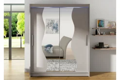 Bay Garderobe Med Speil 150x200 cm