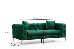 Beachport Sofa 2-seters
