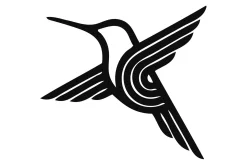 Bee bird Veggdekor