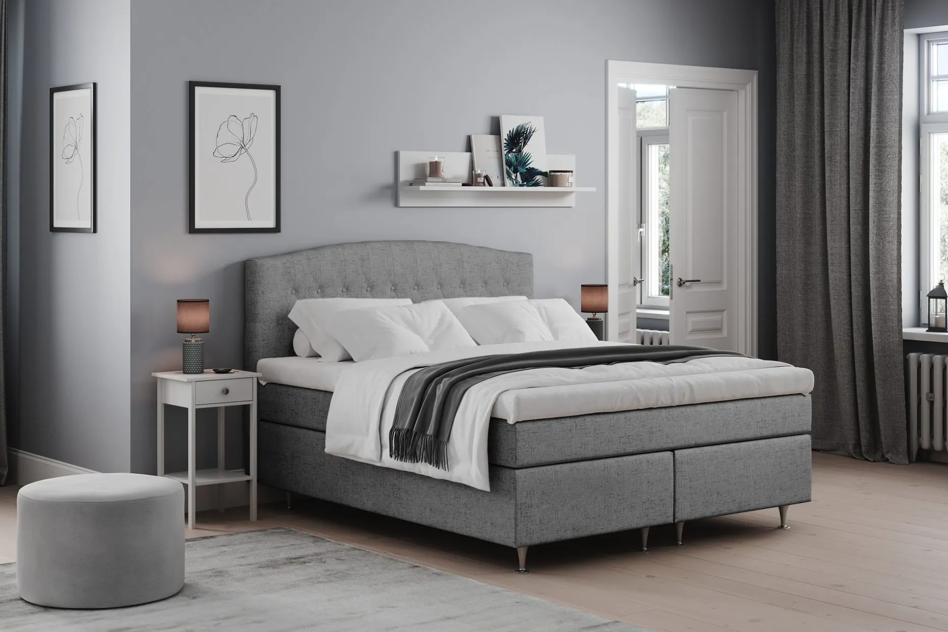 Belda Sengegavl 180 cm Buet