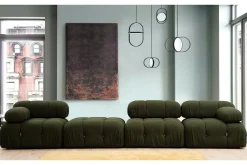 Belgin Boblende Divansofa 3-seter 288 cm