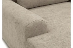 Bella Sovesofa med Sjeselong 3-seter i Plysj