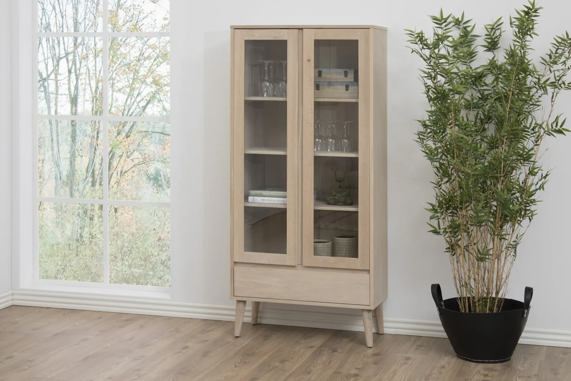 Bellor Oppbevaringsmøbel Hvitpigmentert 80 cm