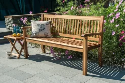 Benk FINLAY 150x61xH91cm Akasie