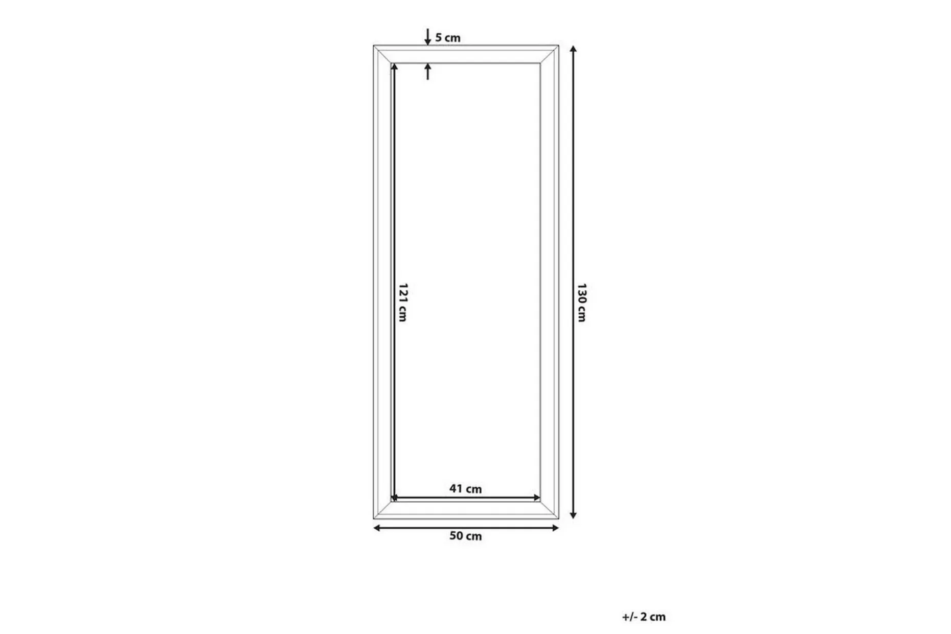 Benon Speil 50 cm