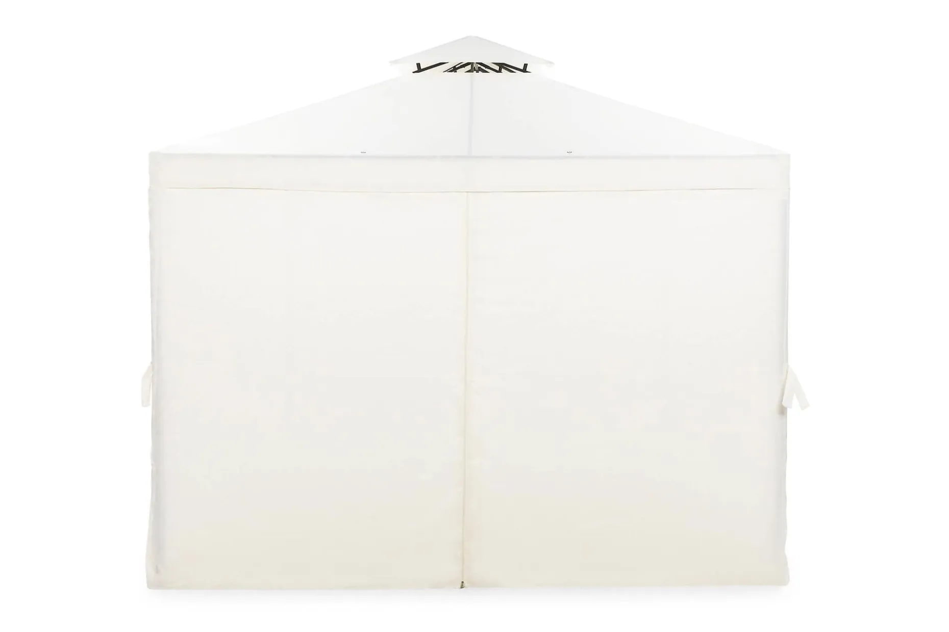 Bermuda komplett paviljong inkl. tak og vegger 3x4 m – Offwhite