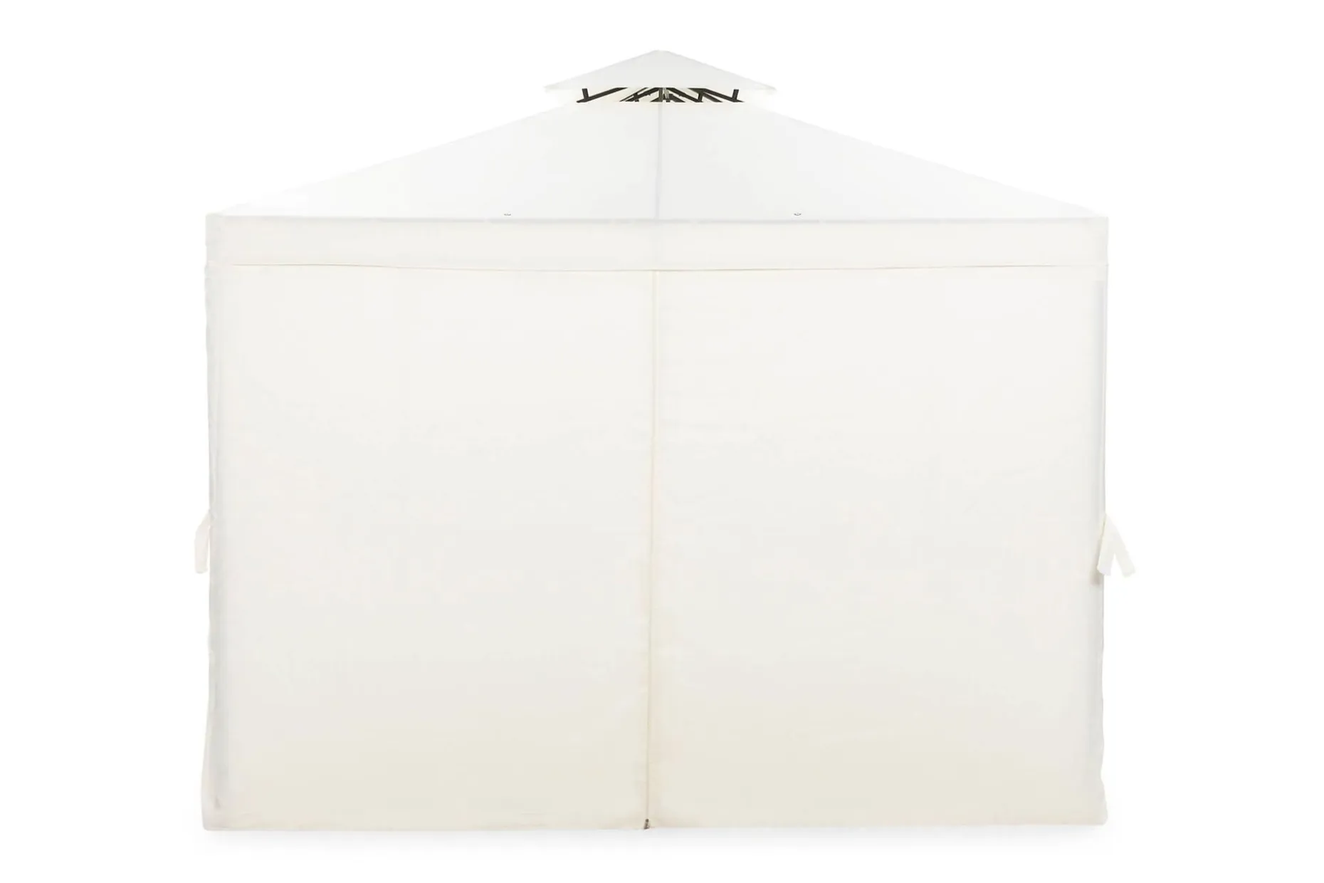 Bermuda komplett paviljong inkl. tak og vegger 3x3 m – Offwhite
