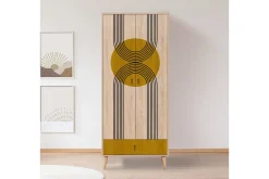 Bertoaria Garderobe 80x190 cm Brun