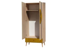Bertoaria Garderobe 80x190 cm Brun