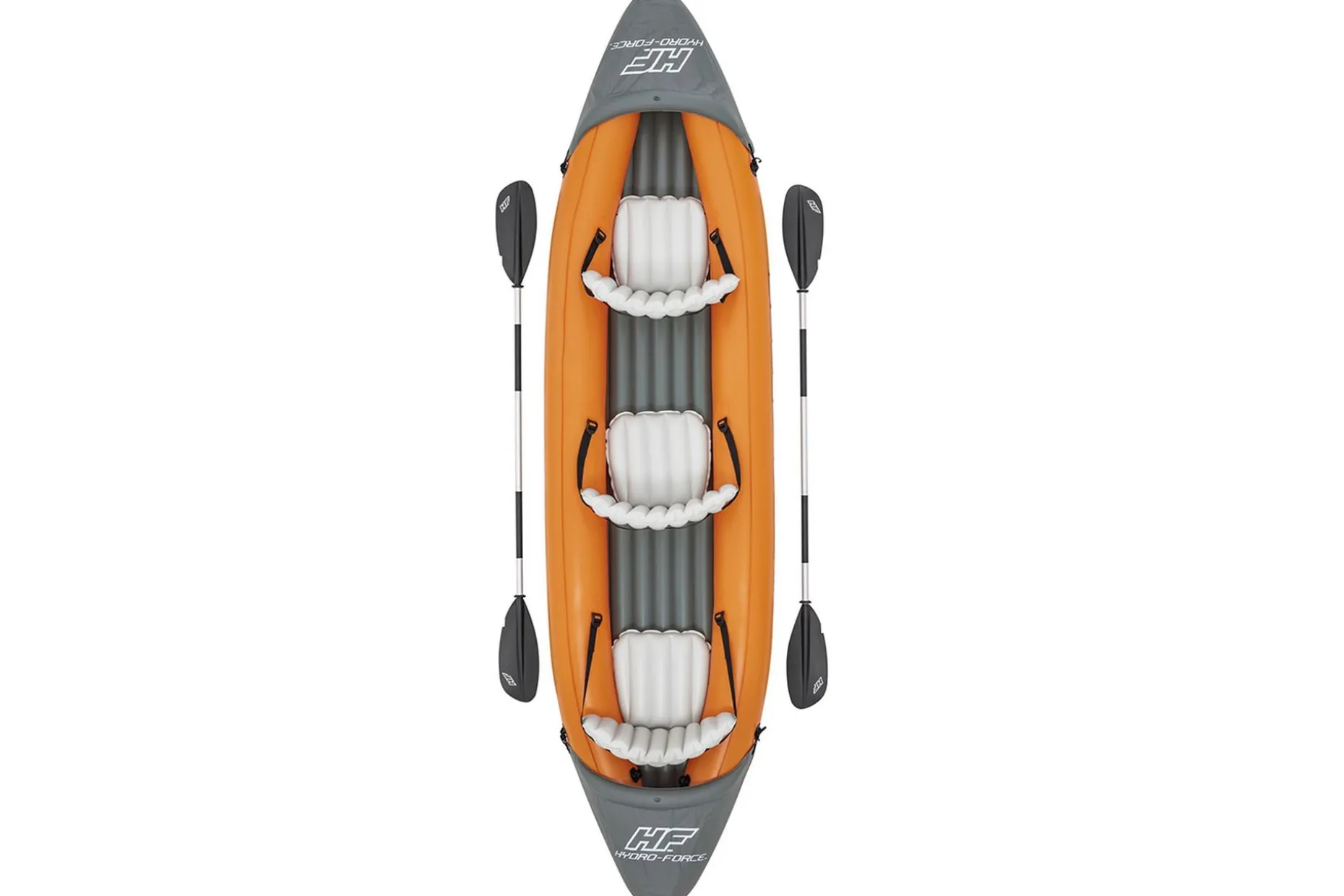 Bestway Cove Champion X3 Oppblåsbar kajakk 3 personer Oransj