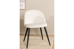 Biana Spisegruppe 200 cm Oval inkl. 4 Valera Cordfløyelstole