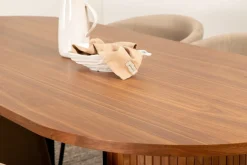 Bianca Matgruppe 200 cm Oval med 4 Berit stoler