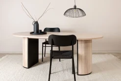 Bianca Spisebord 200 cm Ovalt