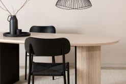 Bianca Spisebord 200 cm Ovalt