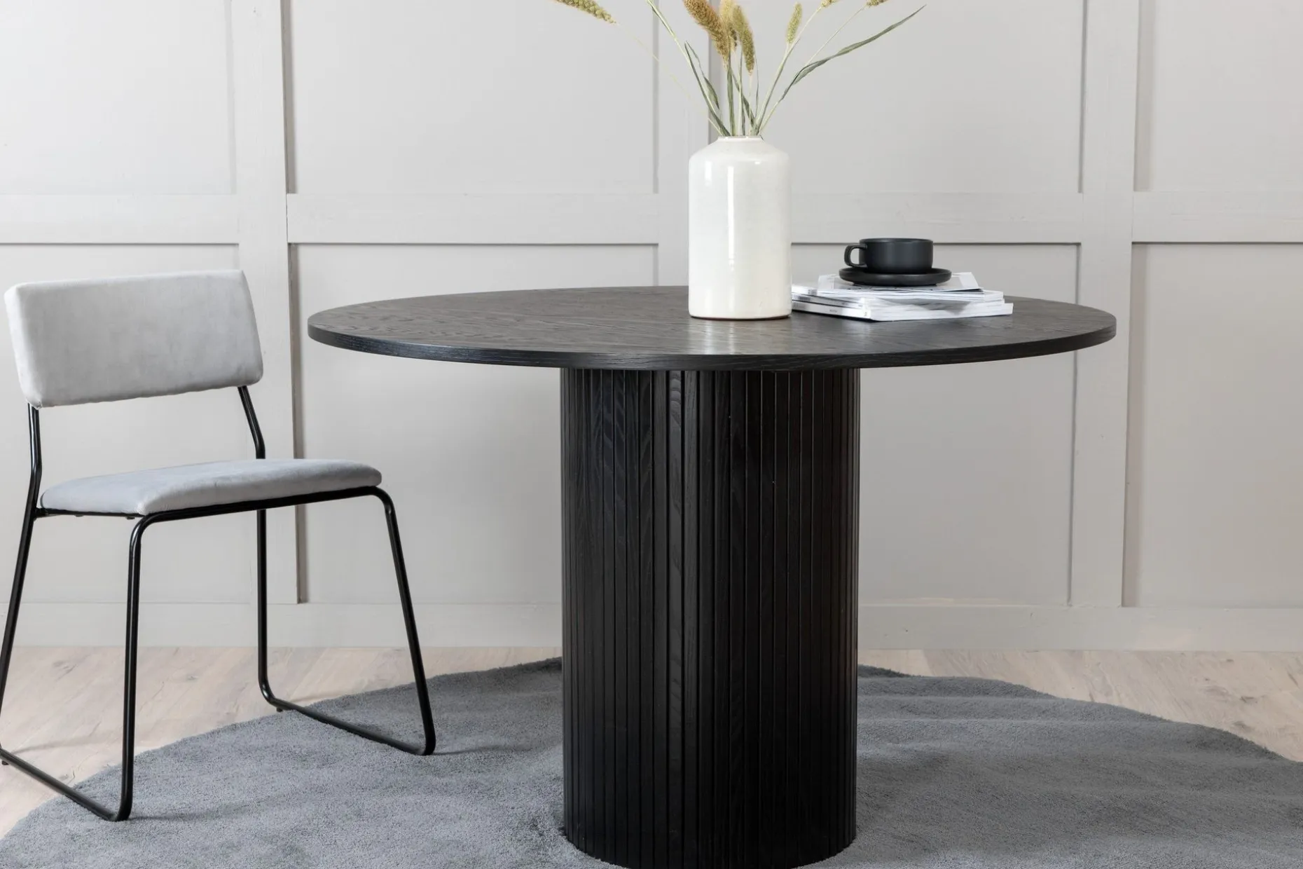 Bianca Spisebord 110 cm Rundt