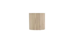 Bianca Spisebord 110 cm Rundt Beige