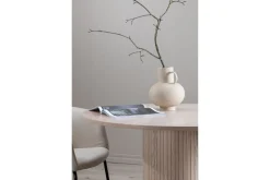 Bianca Spisebord 110 cm Rundt Beige