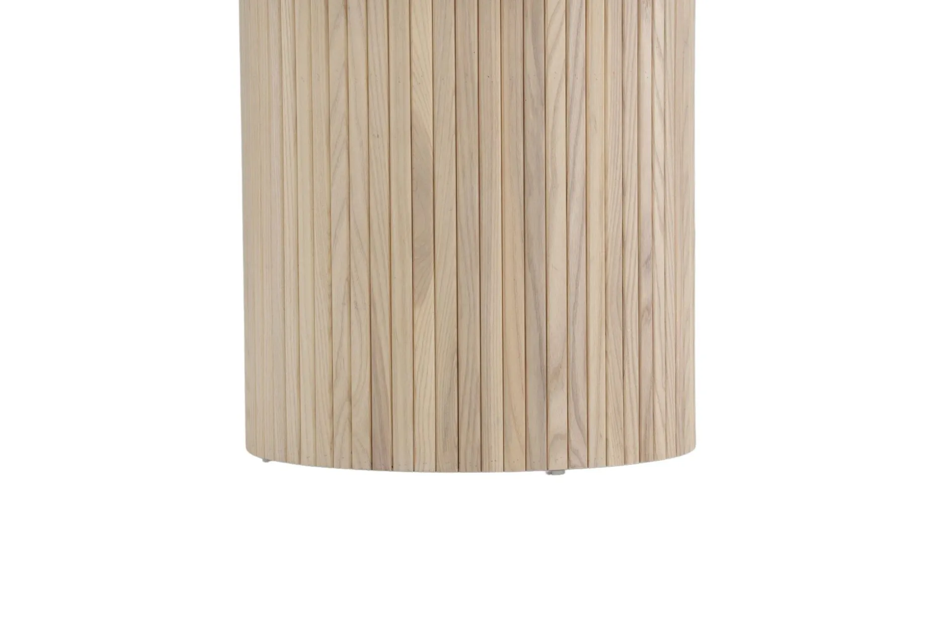 Bianca Spisebord 110 cm Rundt Beige