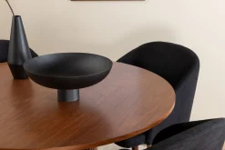 Bianca Spisegruppe 110 cm Rund med 4 Arch Stoler