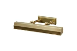 Bildebelysning Elstead Lighting Chawton 402x119x186 mm, Aldret Messing