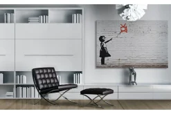 Bilde Girl With Tv Banksy 60x40