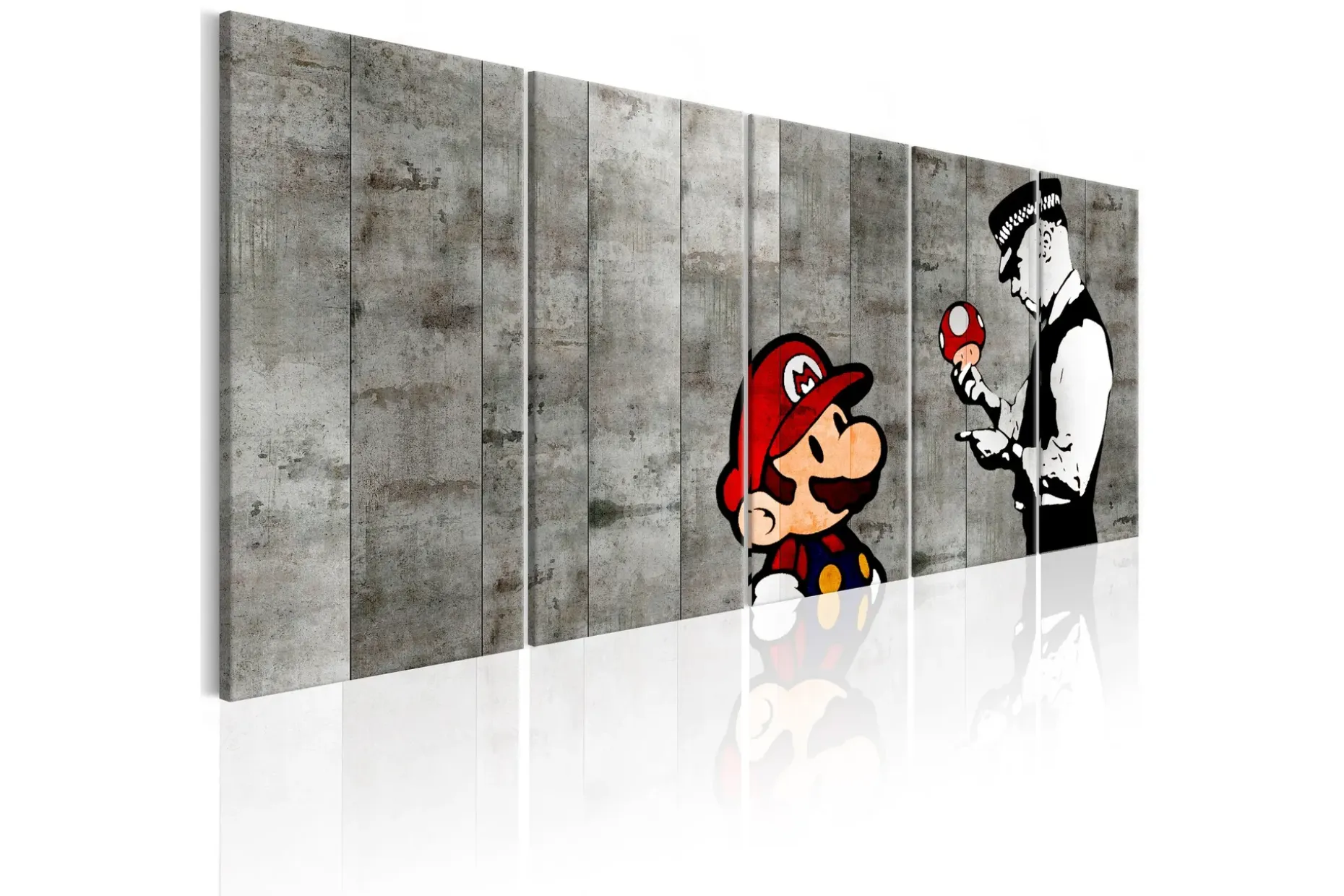 Bilde Graffiti On Concrete 200x80
