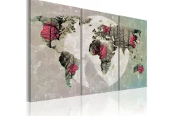 Bilde Map of the World: Full Moon 90x60