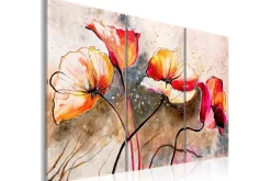 Bilde Vallmuer Pisket Av Vinden 120x80