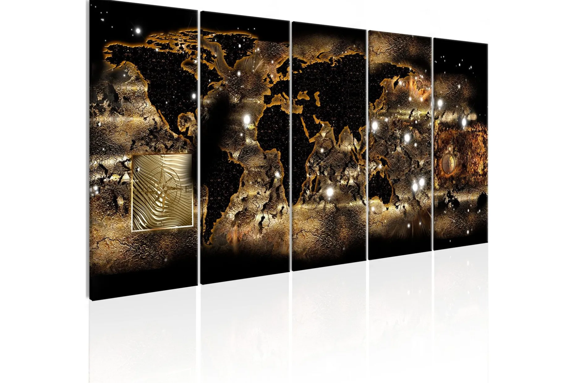 Bilde World At Night 200x80