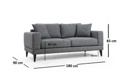 Bitanya 2-Seter Sofa