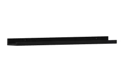 Black Shelf Bildehylle MDF 90 cm