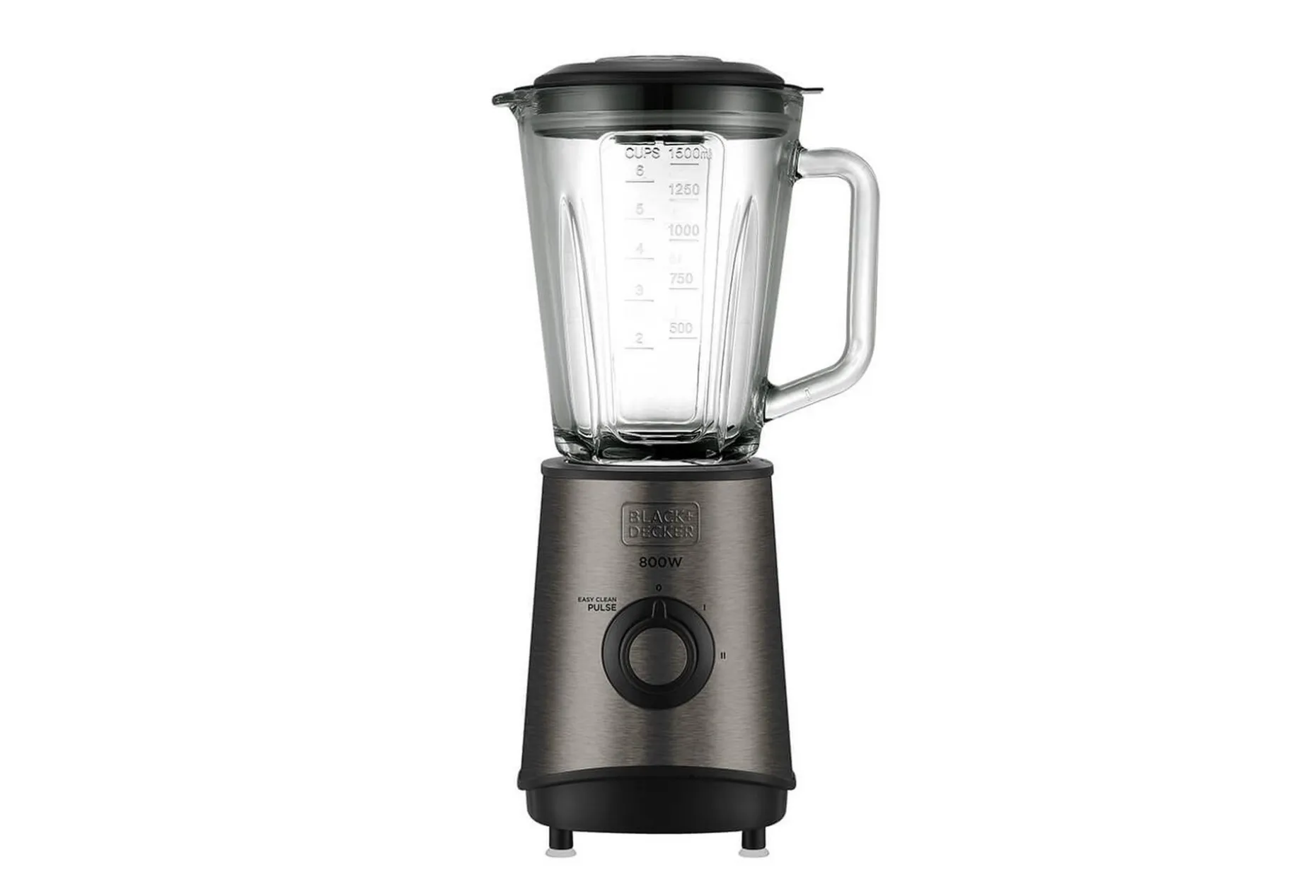 Blender Black+Decker 800W 1,5L Børstet Stål