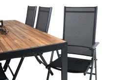 Bois Spisegruppe 200cm + 6 Break Posisjonsstoler